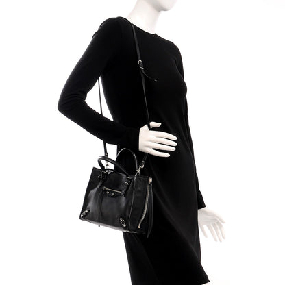 Balenciaga Veau Souple Papier Mini A4 Tote Black 3 of 8