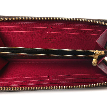 Louis Vuitton Monogram Clemence Wallet Fuchsia 5 of 10