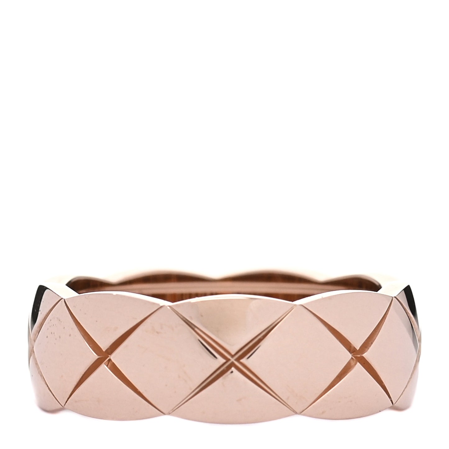 18K Beige Gold Small Coco Crush Ring 53 6.5