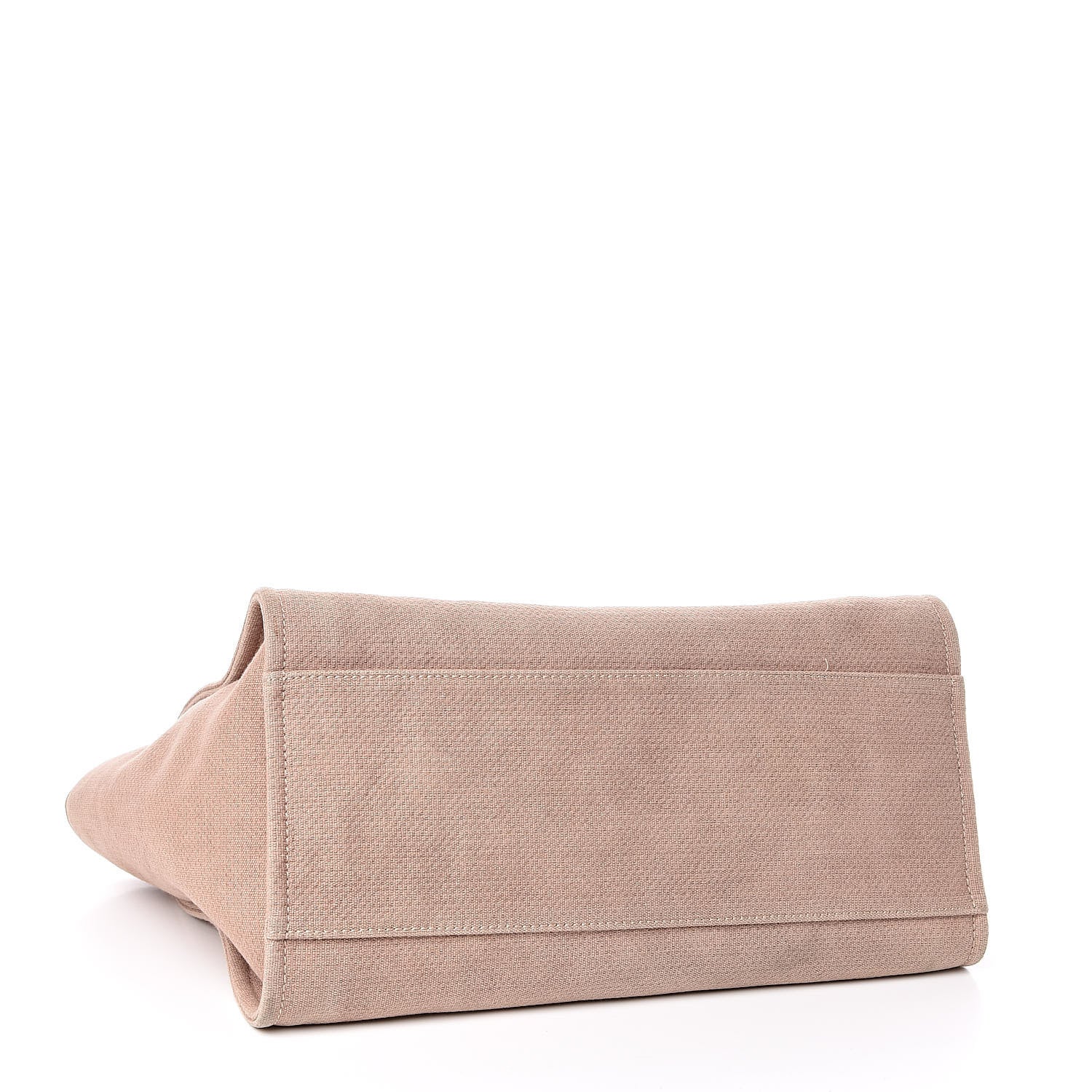 Chanel Canvas Large Deauville Tote Beige 4 of 9