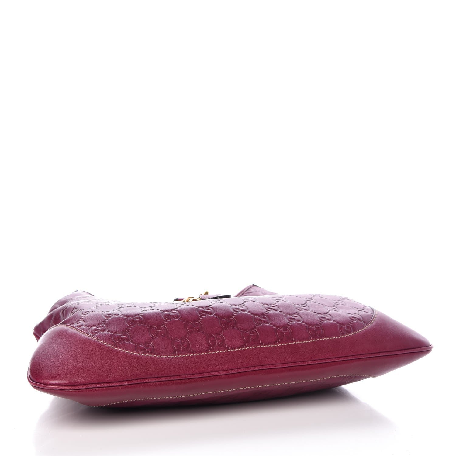 Gucci Guccissima Medium Jackie O Bouvier Hobo Purple 4 of 7