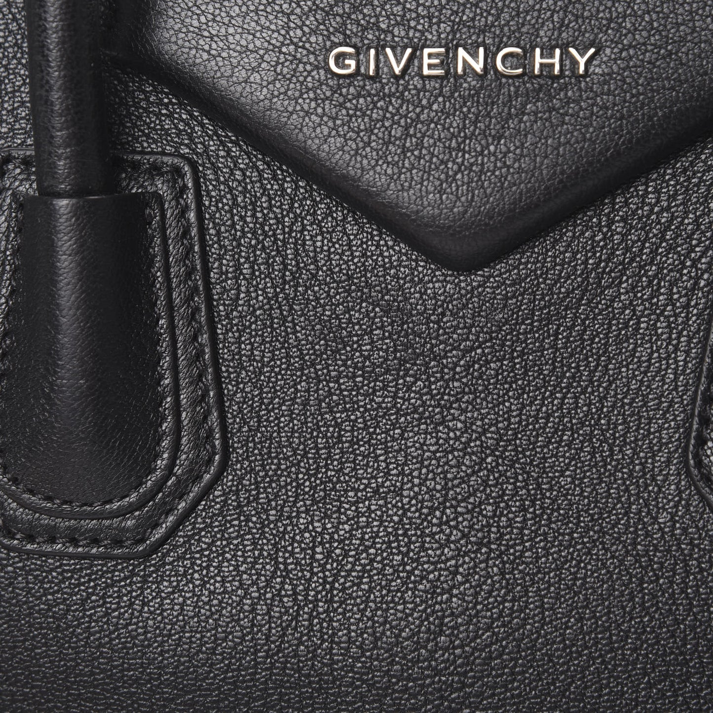 Sugar Goatskin Small Antigona Black