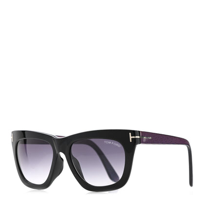 Tom Ford Square Sunglasses TF361 Black 1 of 8