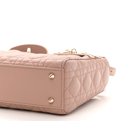 Christian Dior Lambskin Cannage Small My ABCDior Lady Dior Fard 9 of 9