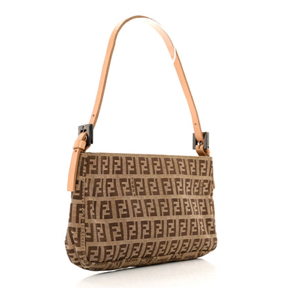 Fendi Zucchino Pochette Dark Brown 3 of 10