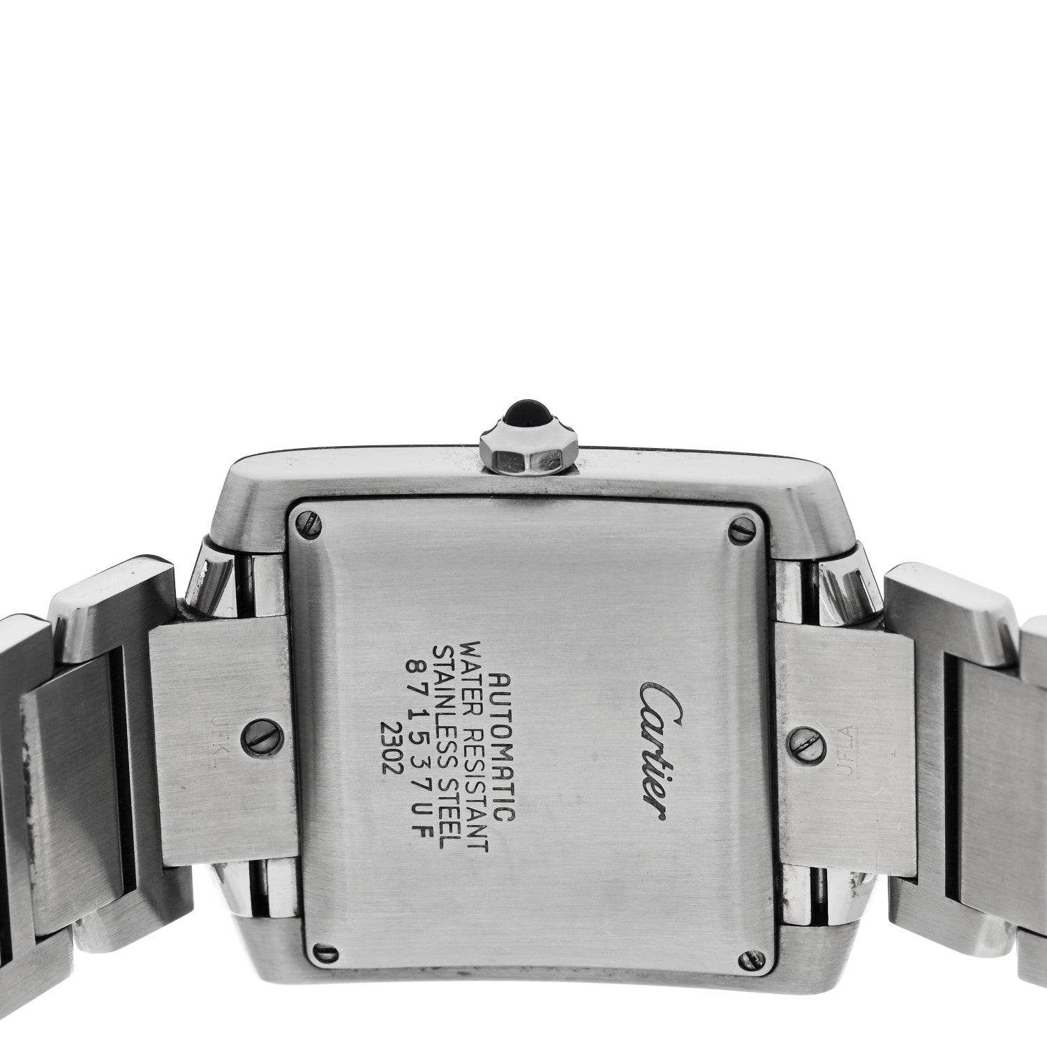 Cartier Stainless Steel 28mm Tank Francaise Automatic Watch 4 of 4