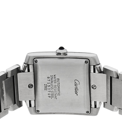 Cartier Stainless Steel 28mm Tank Francaise Automatic Watch 4 of 4
