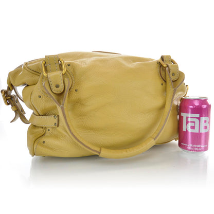 Chloe Leather Paddington Front Pocket Tote Maize Yellow 3 of 9