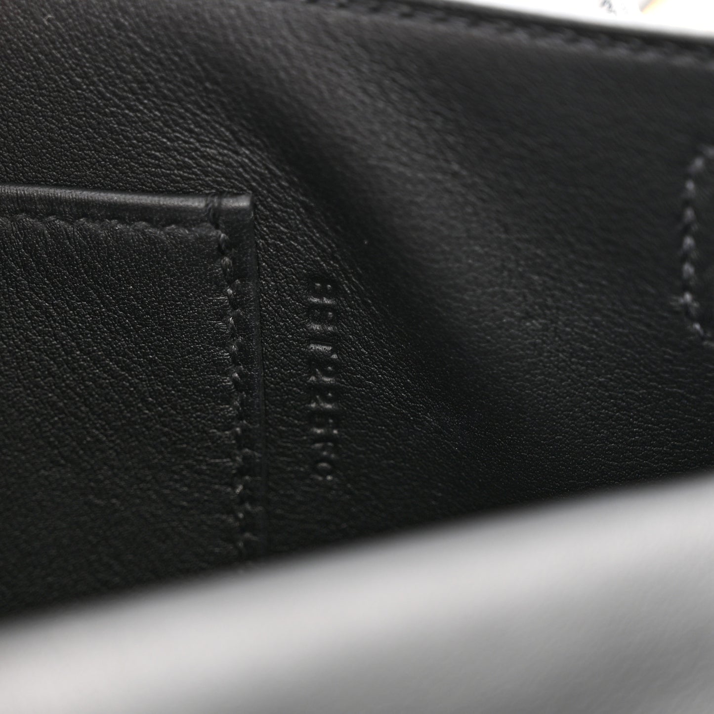 Swift Kelly Cut Clutch Pochette Black