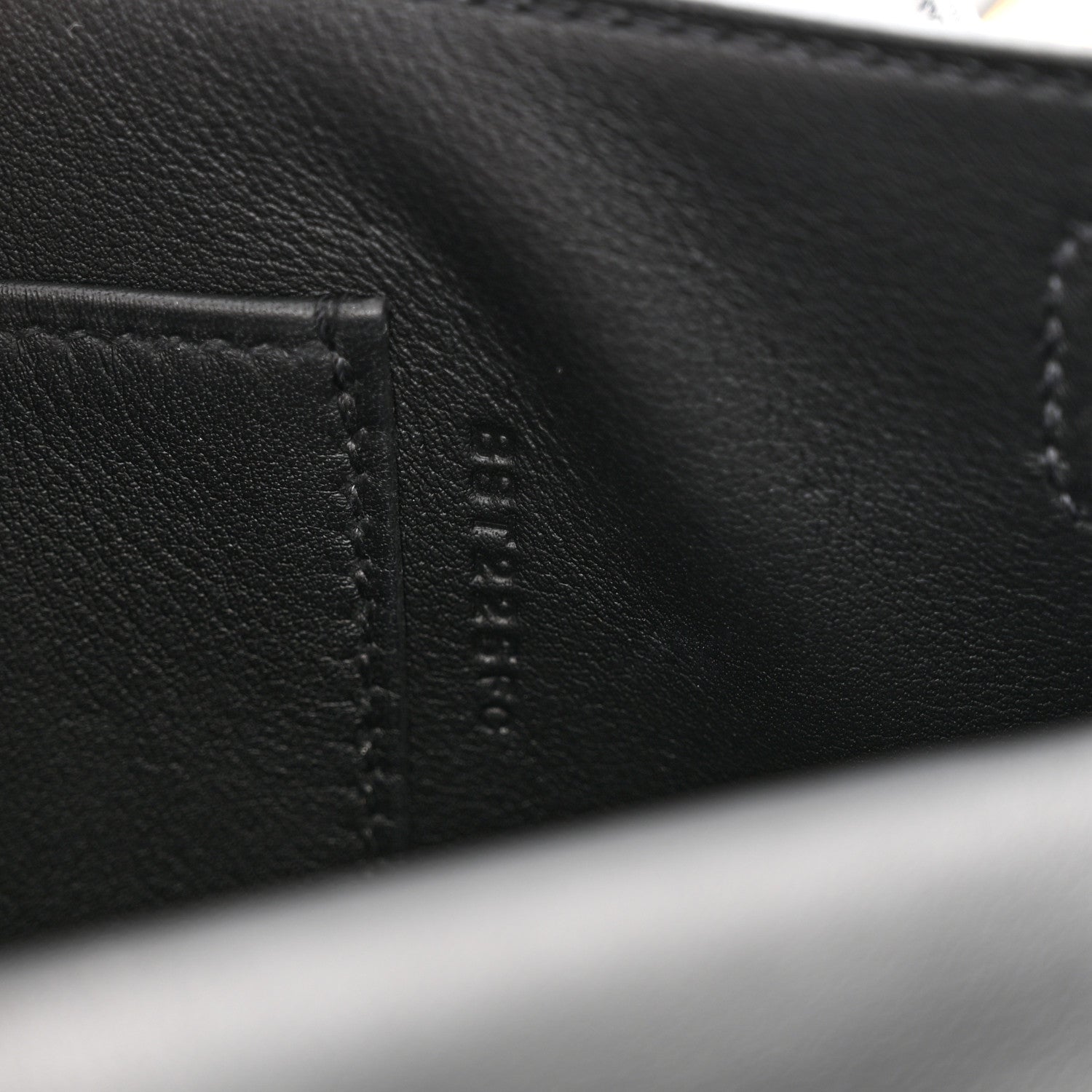 Hermes Swift Kelly Cut Clutch Pochette Black 7 of 11