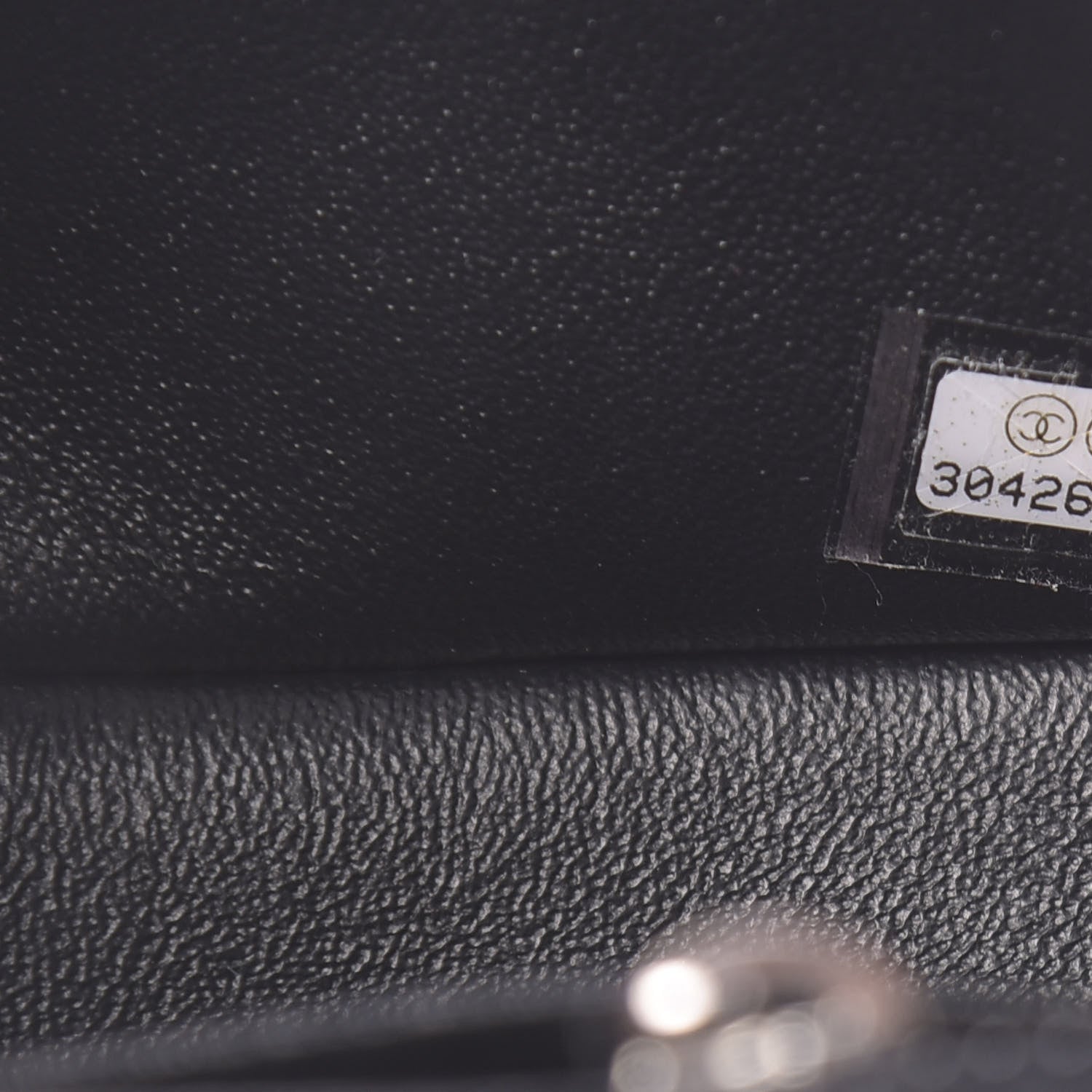 Chanel Lambskin Quilted Mini Rectangular Flap Black 7 of 11