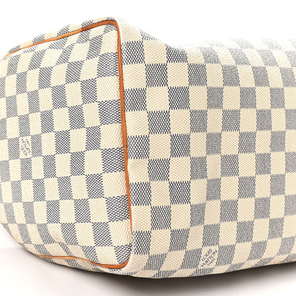 Louis Vuitton Damier Azur Speedy 30 9 of 10