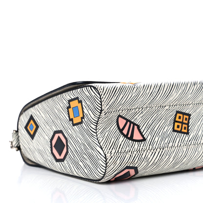 Louis Vuitton Epi Azteque Twist Shoulder Bag MM White 7 of 8