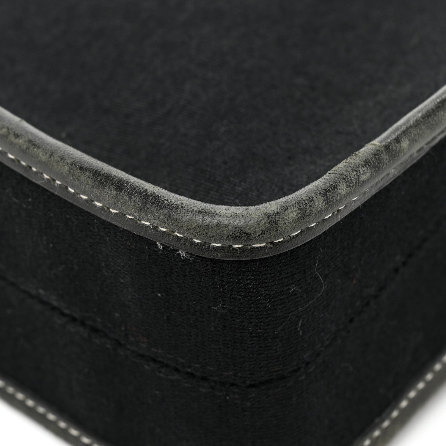 Hermes Toile Officier Buenaventura Briefcase Black 19 of 23