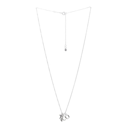 Tiffany Sterling Silver Charms Pendant Necklace 3 of 6