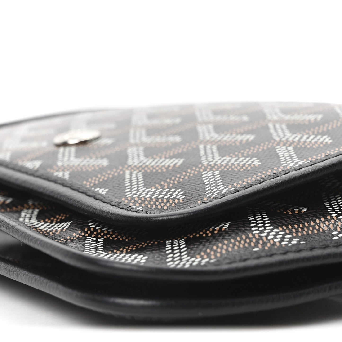 Goyardine Plumet Wallet Clutch Black