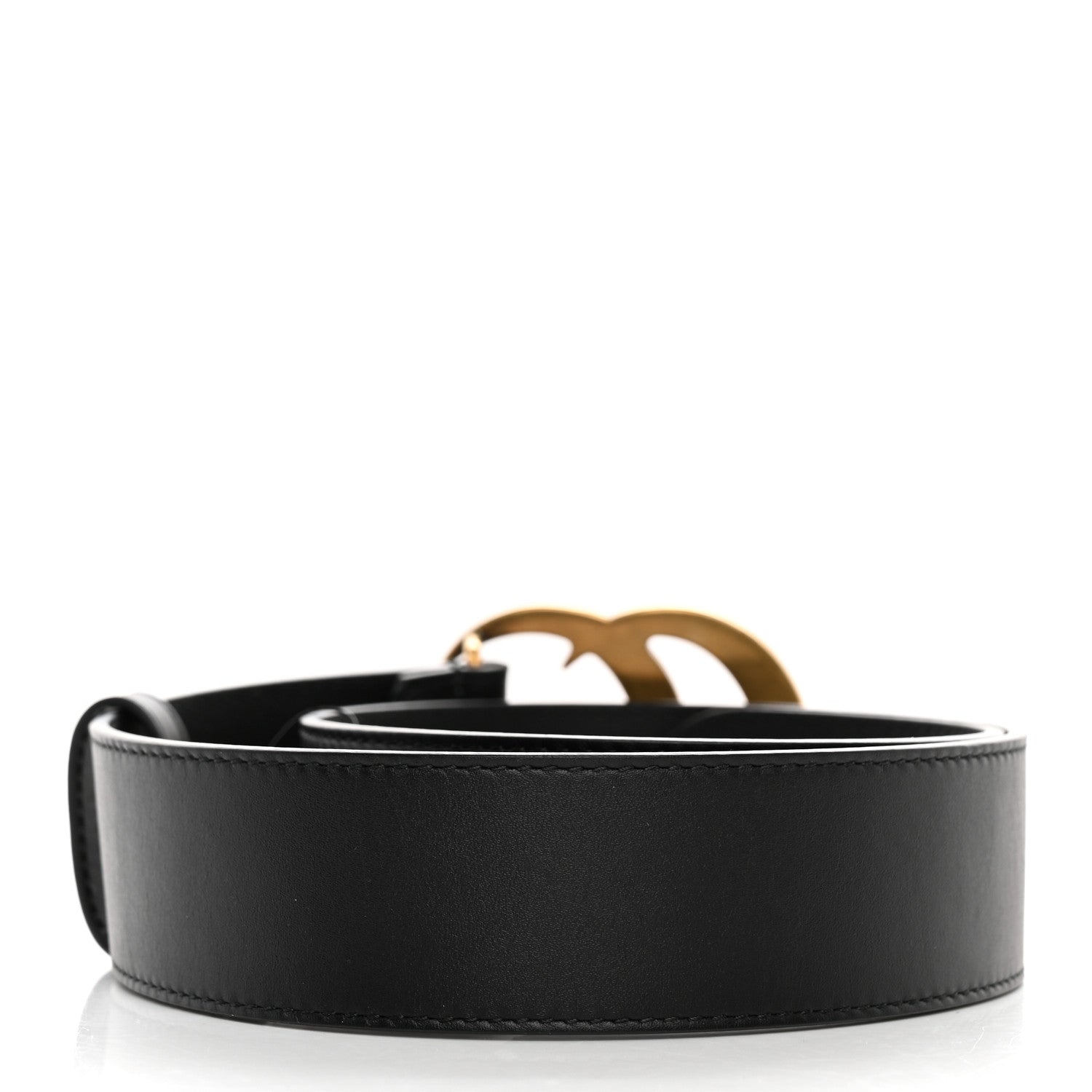 Gucci Calfskin Double G 40mm Belt 65 26 Black 2 of 5