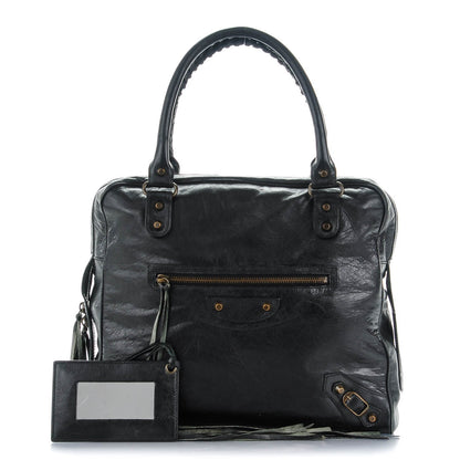 Balenciaga Chevre Classic Hardware Mini Bowling Black 1 of 7