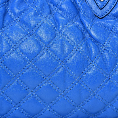 Marc Jacobs Calfskin Quilted Stam Bright Blue 10 of 16