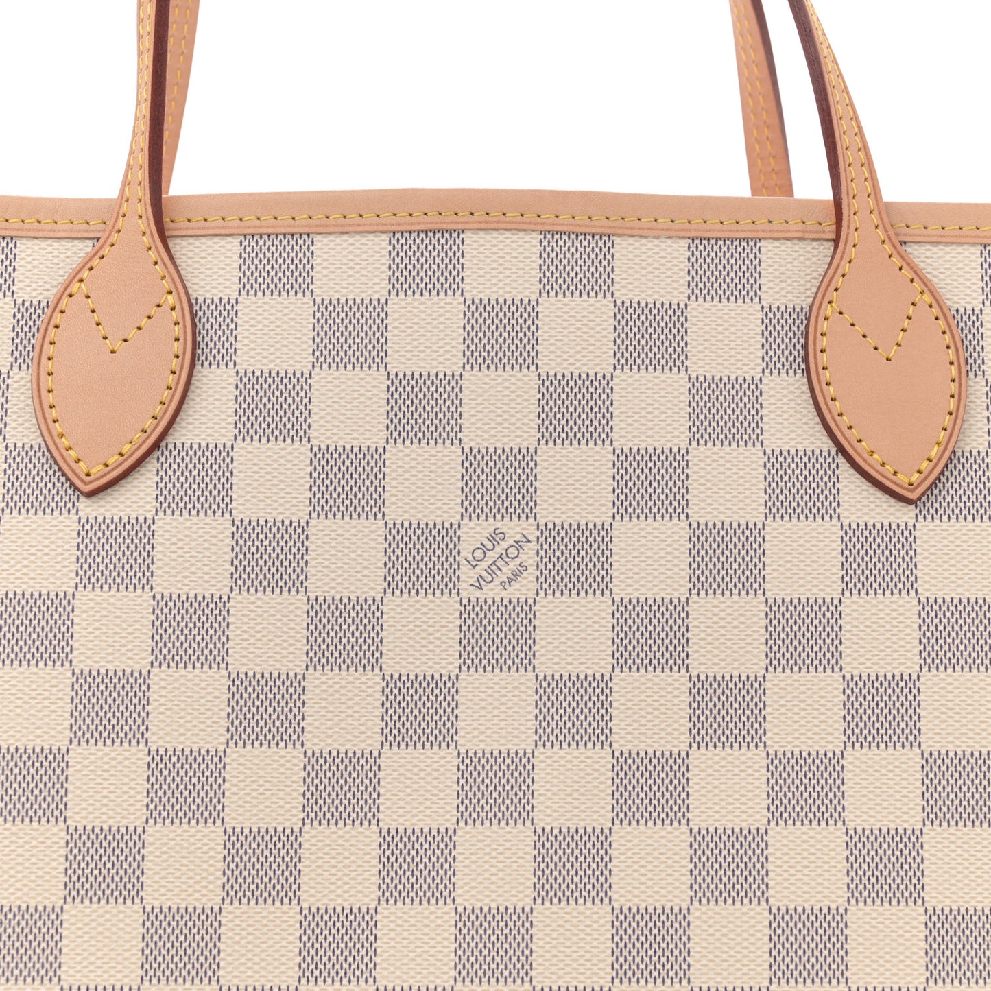 Damier Azur Neo Neverfull MM Rose Ballerine
