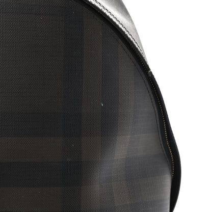 Burberry Smoked Check Backpack Black Brown 17 of 17