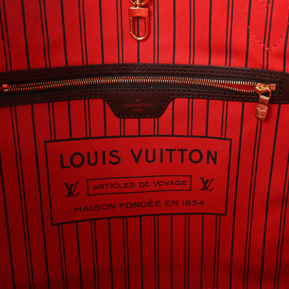 Louis Vuitton Damier Ebene Neo Neverfull MM 6 of 9
