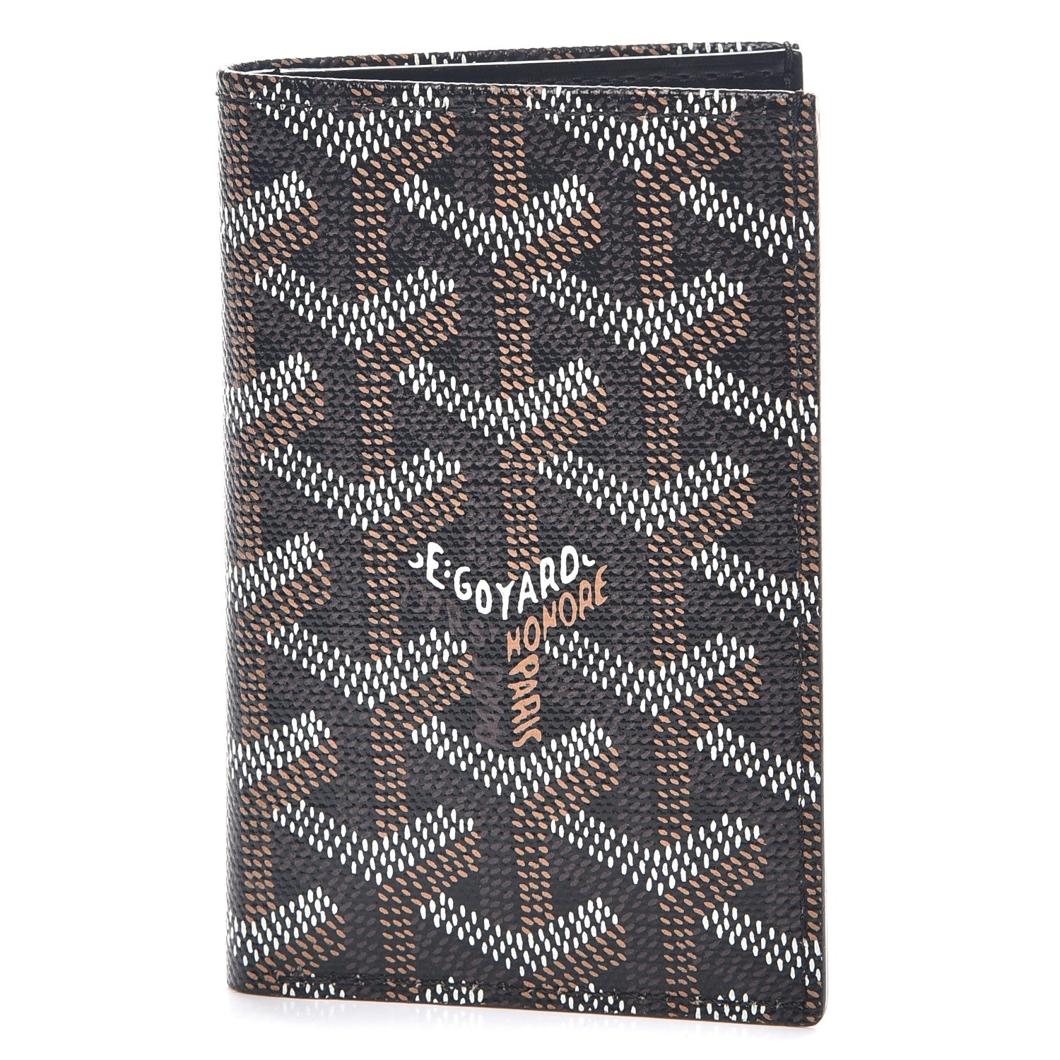 Goyard Goyardine Saint Pierre Card Holder Black 1 of 7
