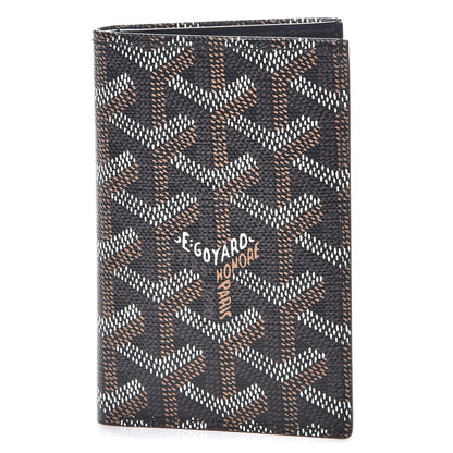 Goyard Goyardine Saint Pierre Card Holder Black 1 of 7