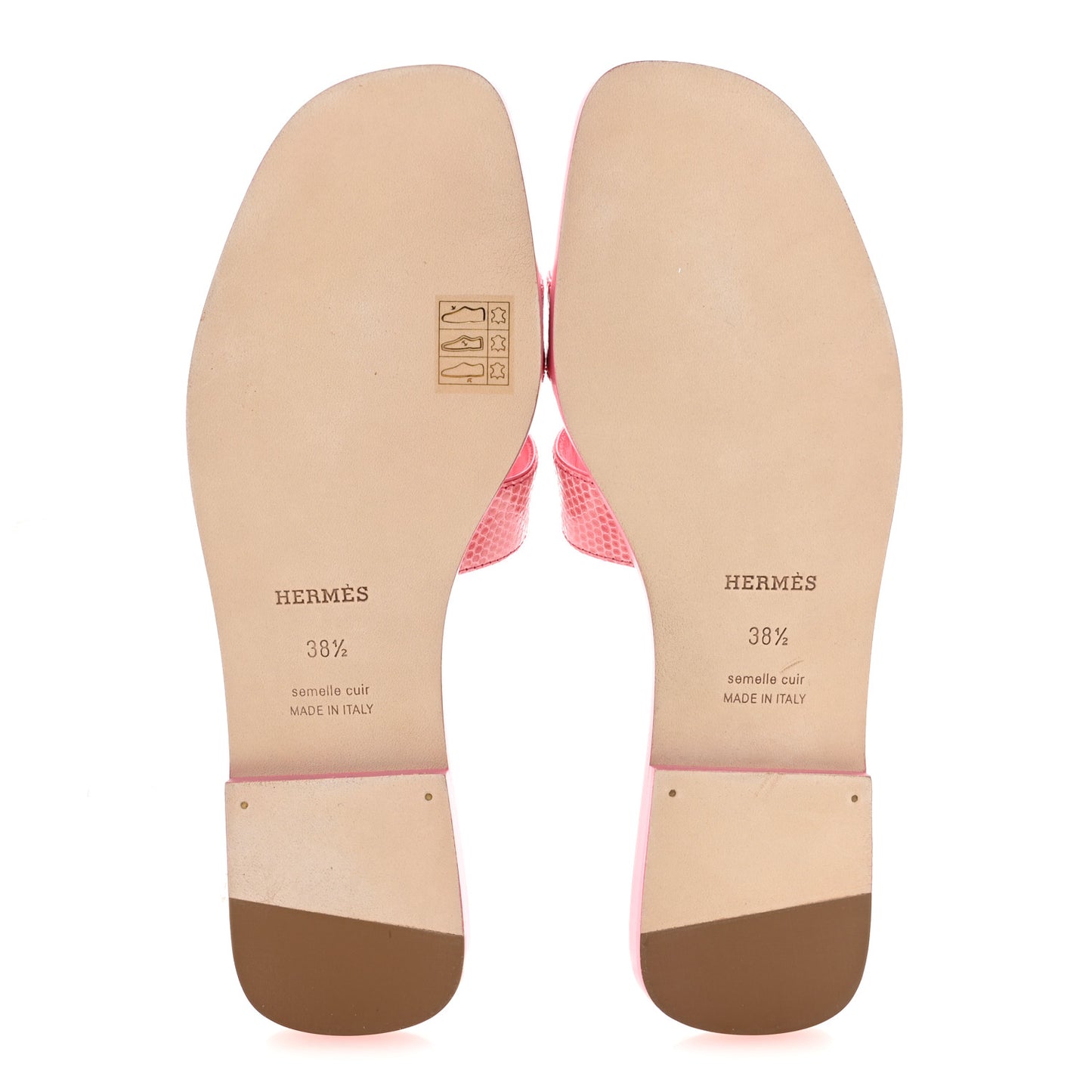 Lizard Oran Sandals 38.5 Pavot