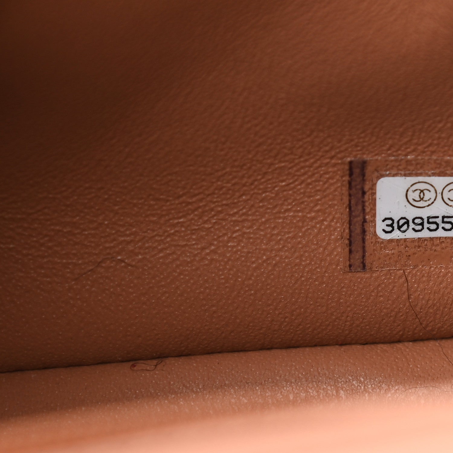 Chanel Lambskin Quilted Mini Square Flap Brown 7 of 12