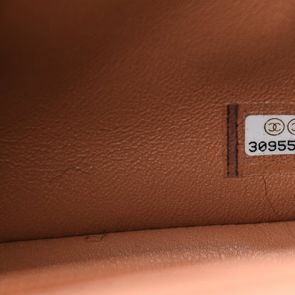 Chanel Lambskin Quilted Mini Square Flap Brown 7 of 12