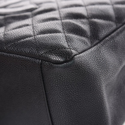 Chanel Caviar Quilted Grand Shopping Tote GST Black 10 of 17