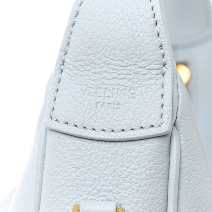 Celine Supple Grained Calfskin Teen Lulu Shoulder Bag Glacier 6 of 9