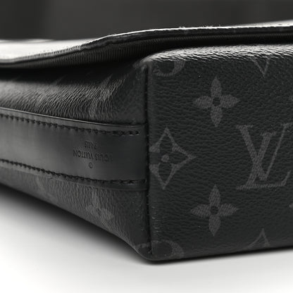 Louis Vuitton Monogram Eclipse District PM Black 8 of 10