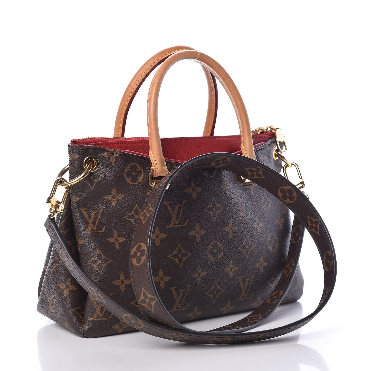 Monogram Pallas BB Cherry