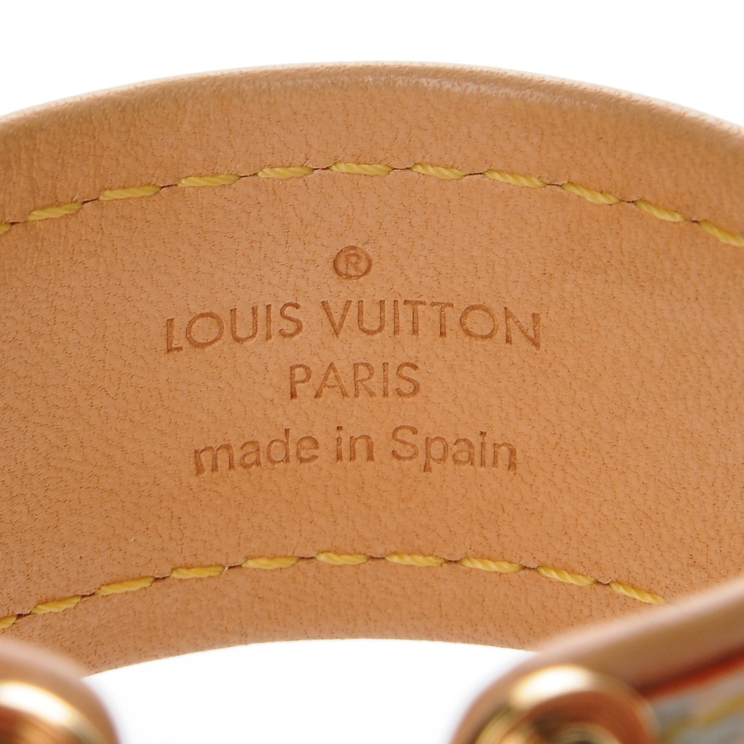 Louis Vuitton Monogram Multicolor Save It Bracelet 17 White 5 of 6
