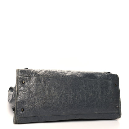 Balenciaga Agneau Classic Hardware Weekender Gris Tarmac 5 of 15