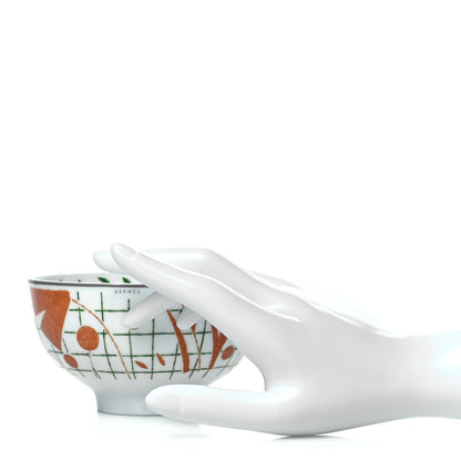 Hermes Porcelain A Walk In The Garden Bowl 2 of 6