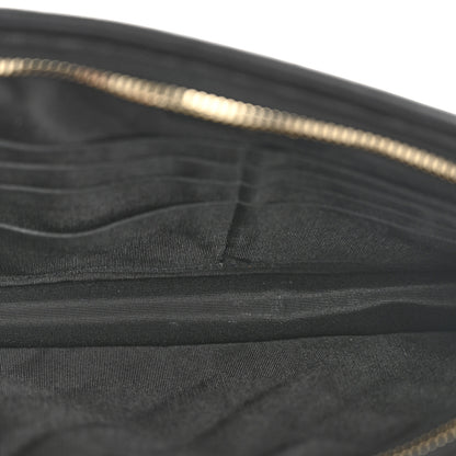 Chanel Tweed PVC Lambskin Wristlet Pouch Black 5 of 13