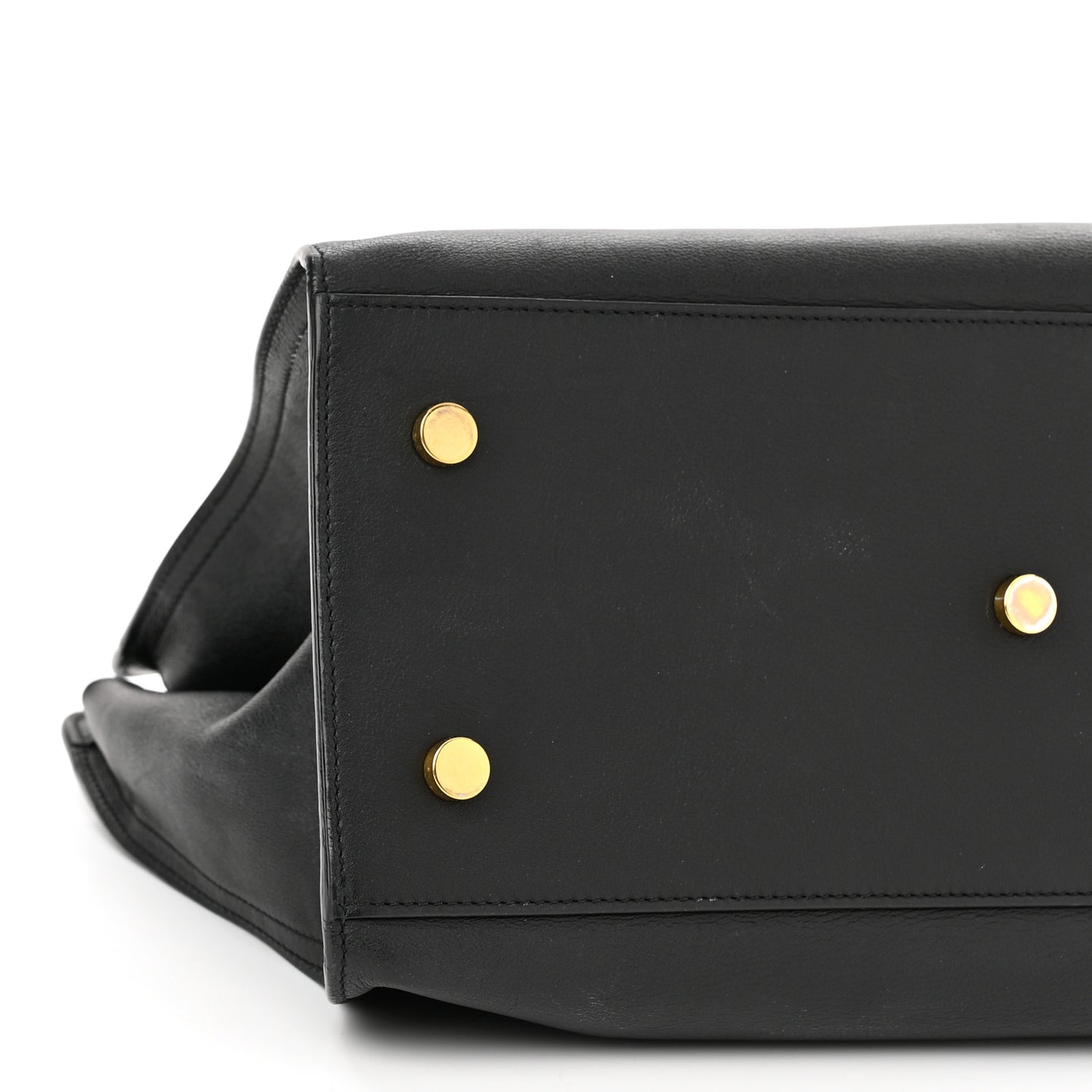 Calfskin Small Monogram Cabas Black