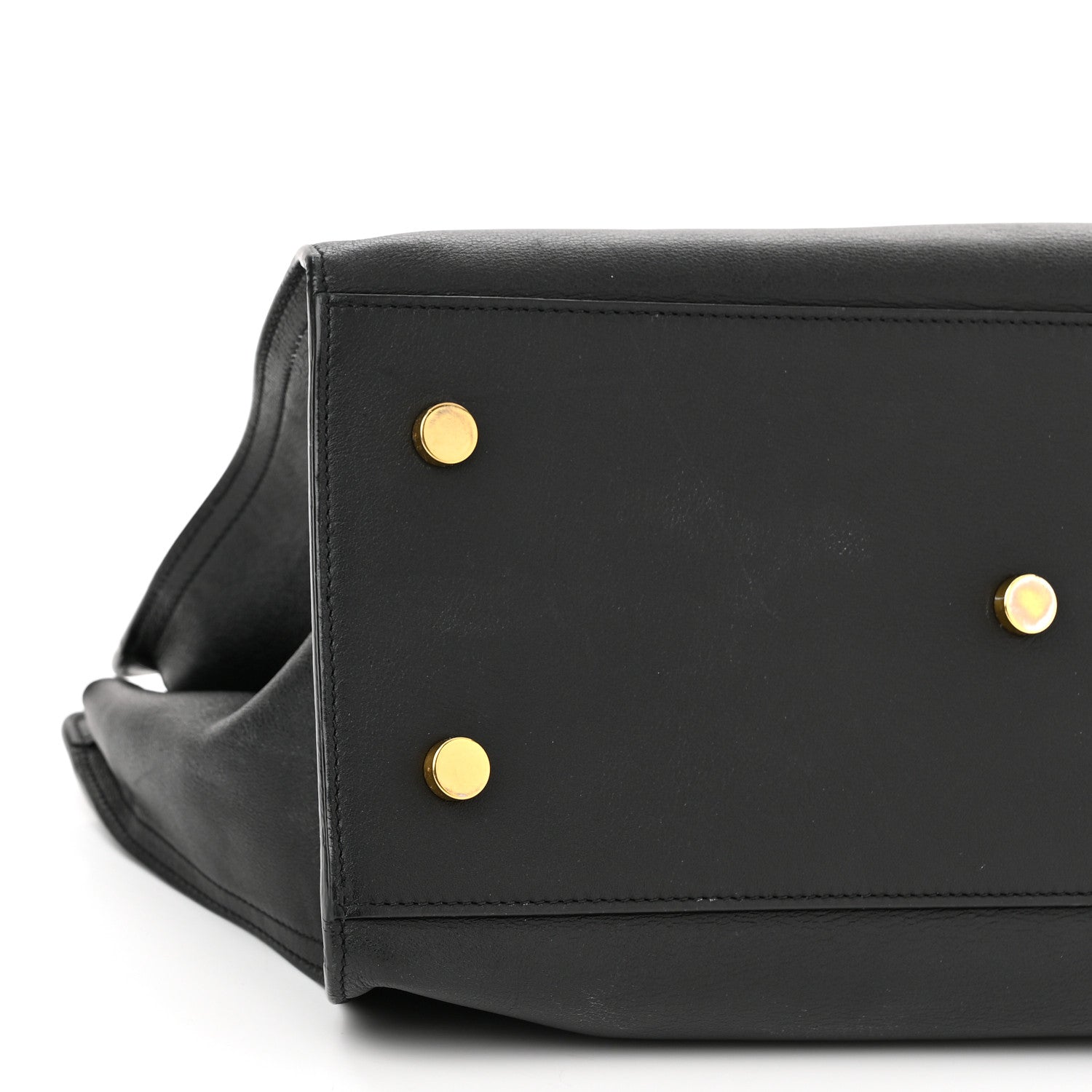 Saint Laurent Calfskin Small Monogram Cabas Black 9 of 12