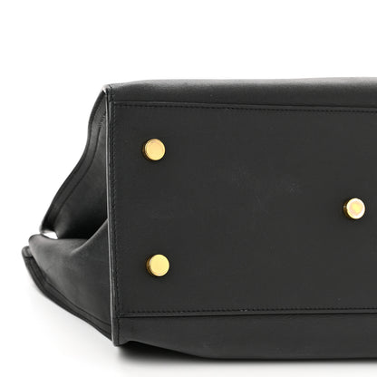 Saint Laurent Calfskin Small Monogram Cabas Black 9 of 12