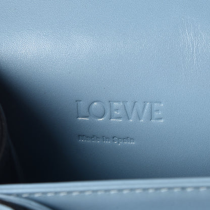 Loewe Calfskin Medium Barcelona Shoulder Bag Blue 8 of 10