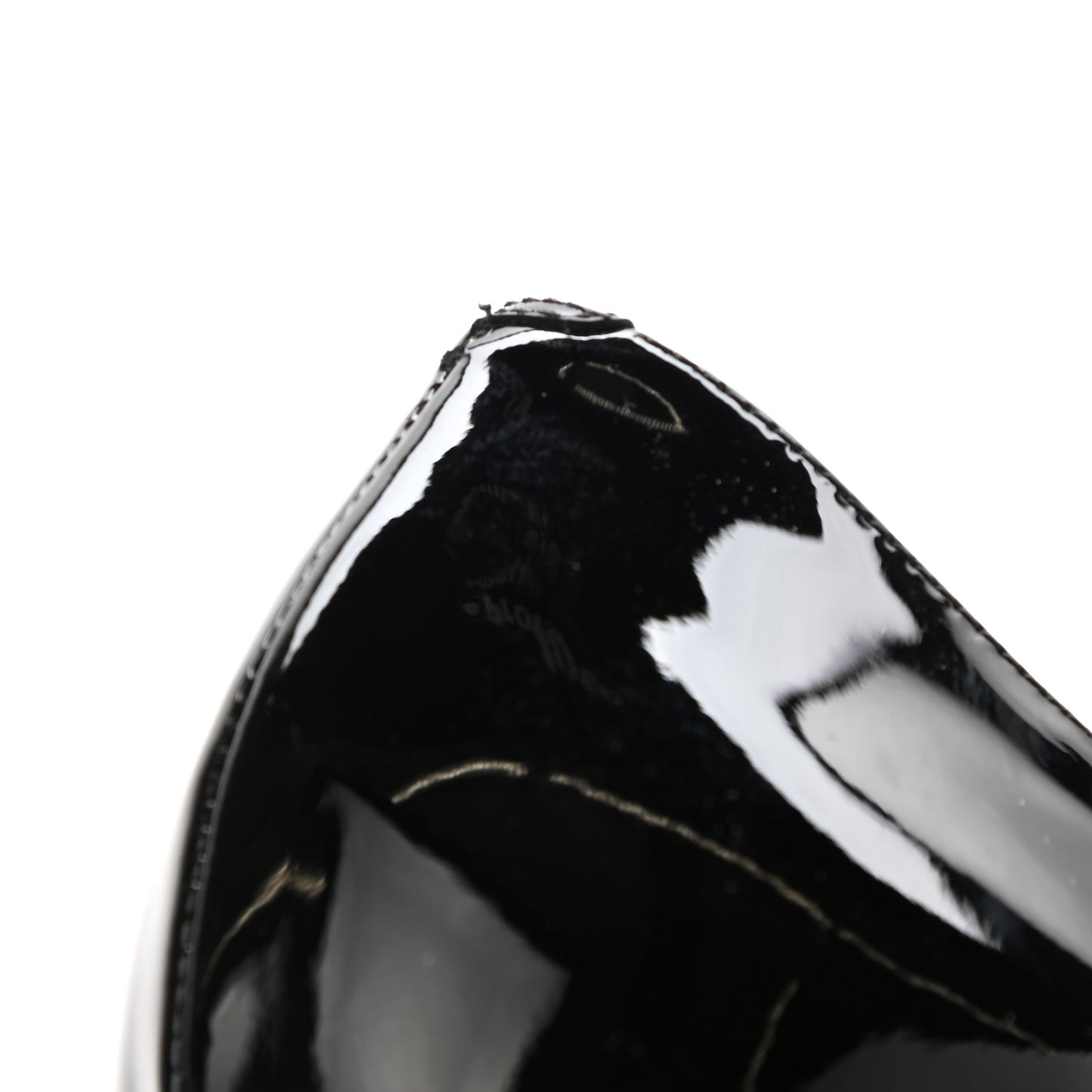 Patent Block Heel Pumps 41 Black