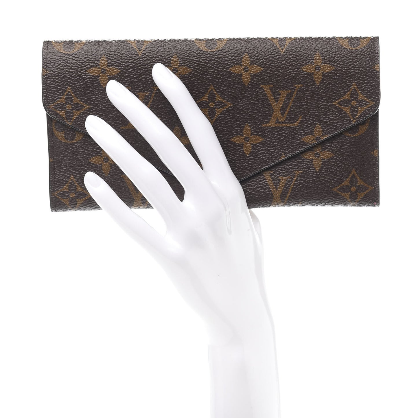 Monogram Josephine Wallet Fuchsia