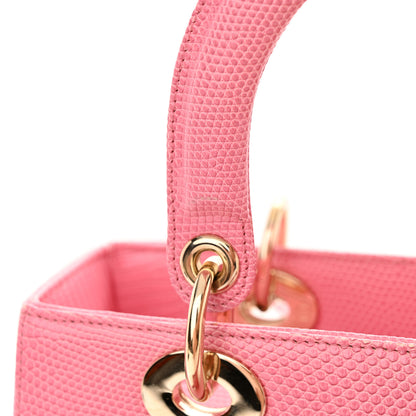 Christian Dior Lizard Medium Lady Dior 13 of 15