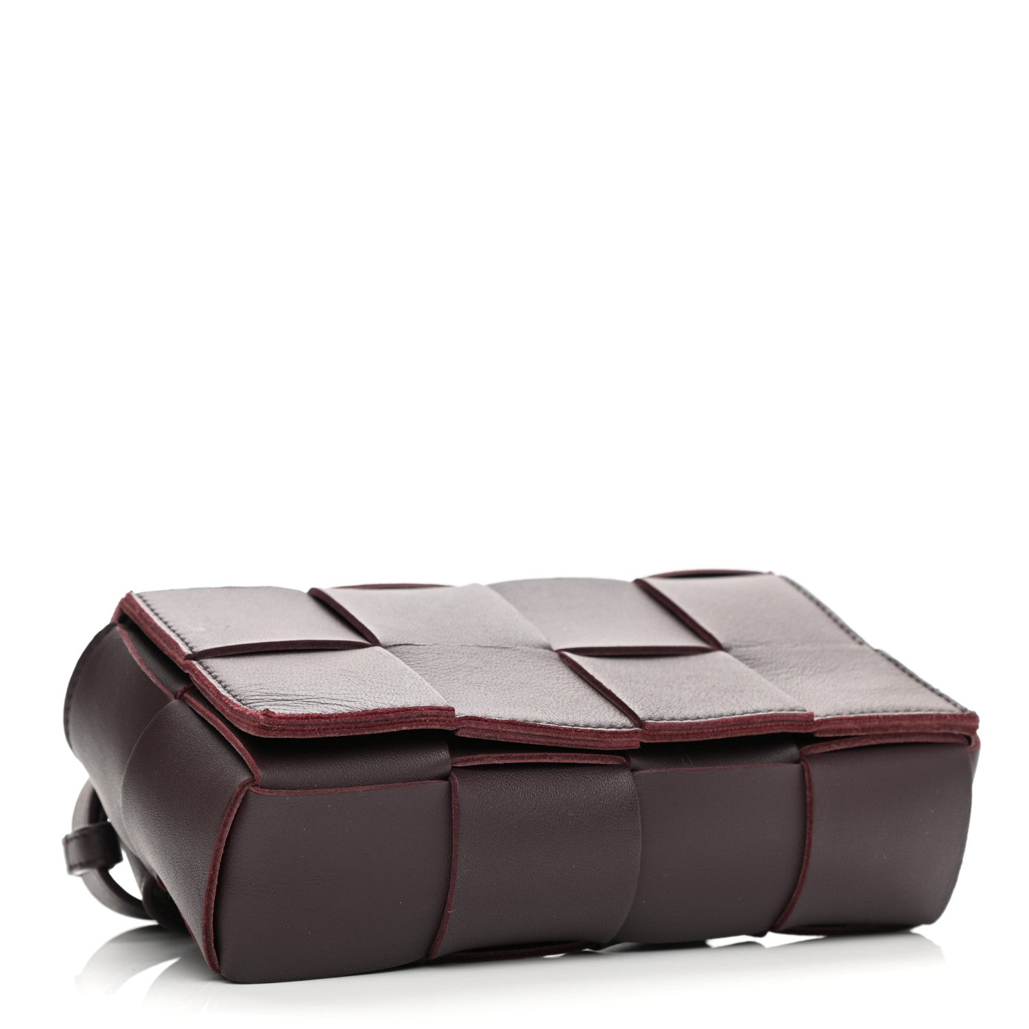 Bottega Veneta Nappa Maxi Intreccio The Belt Cassette Bag Grape 4 of 10