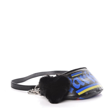 Balenciaga Agneau Arena Car Tag XXS Souvenir Belt Bag Black TBC 4 of 7