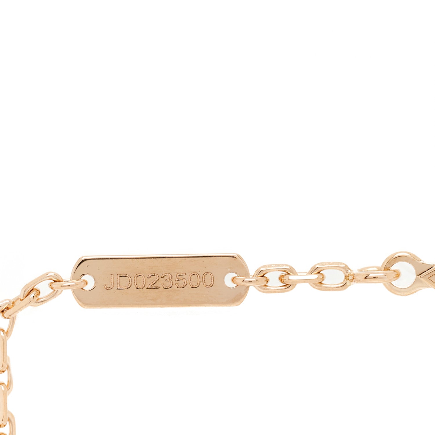Van Cleef & Arpels 18K Rose Gold Carnelian Onyx Lucky Spring Closed Wing Ladybug Bracelet 4 of 6