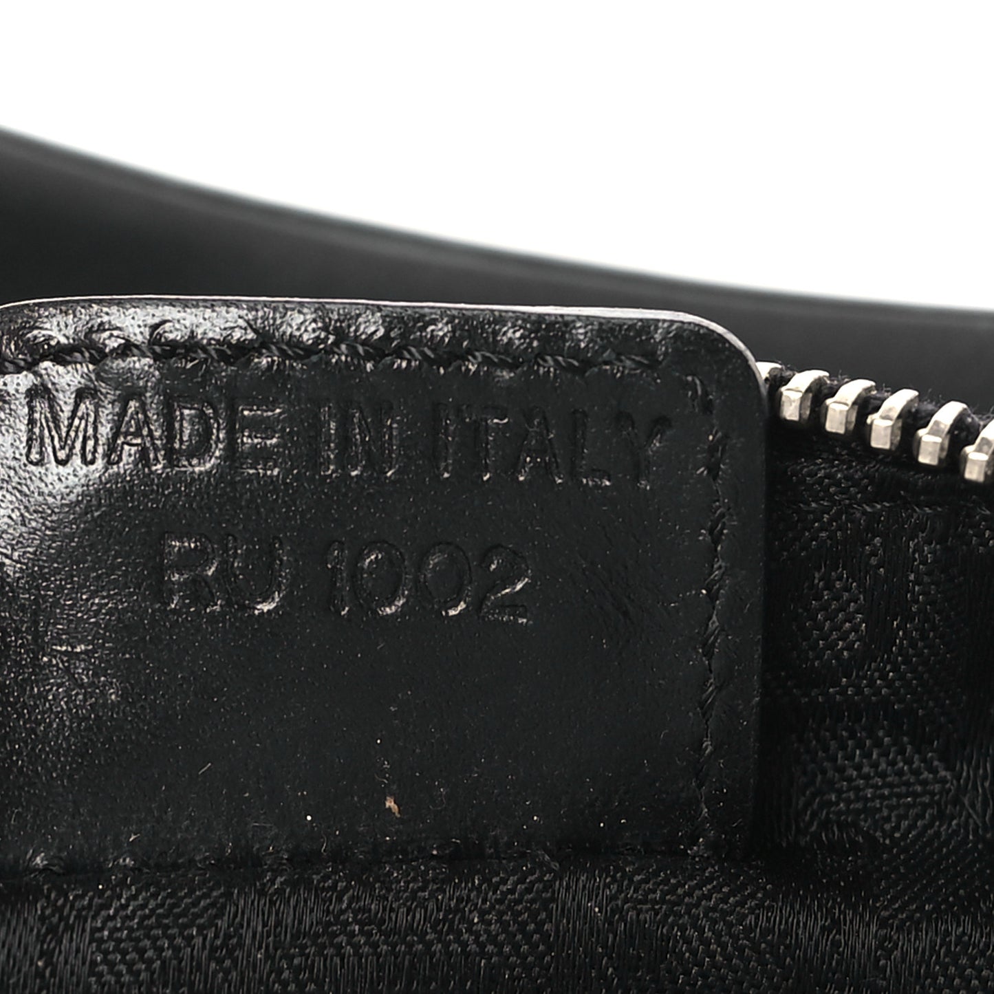 Canvas Stitched Flower Sequins Mini Saddle Pochette Black Red